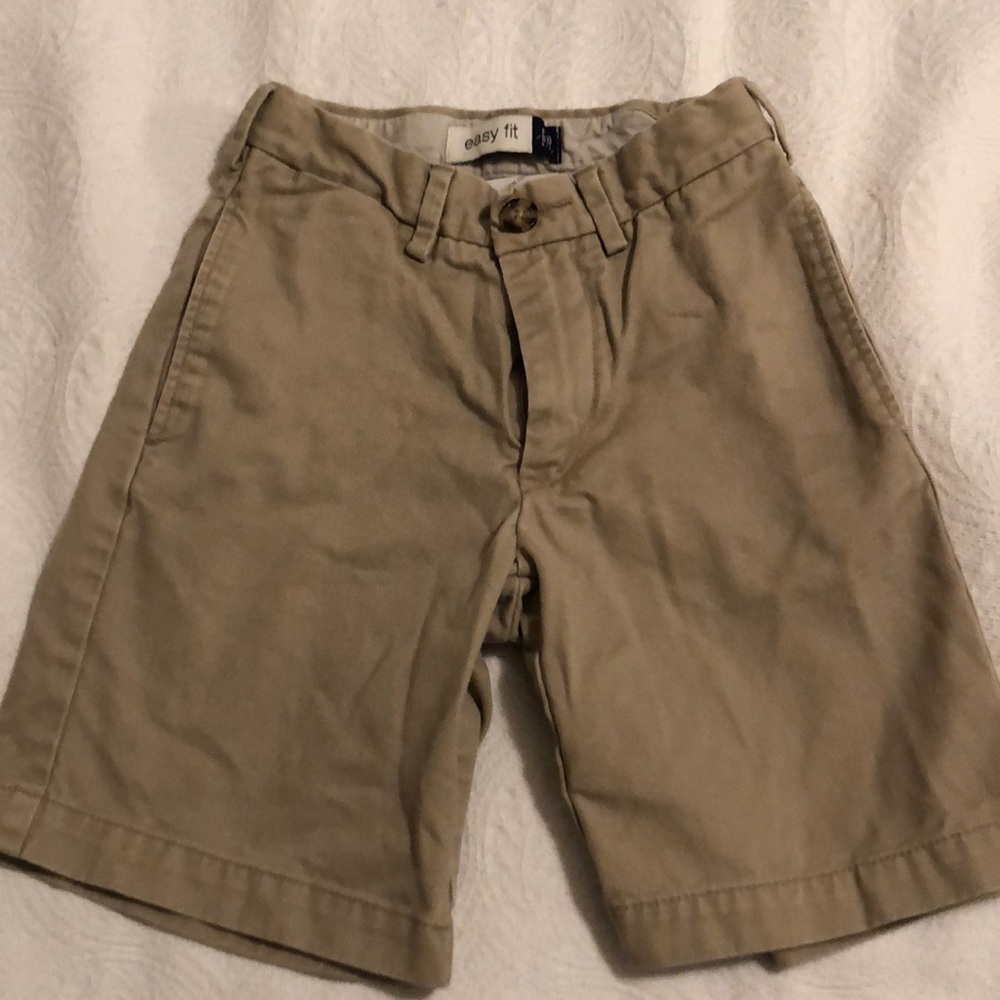 Boys khaki shorts